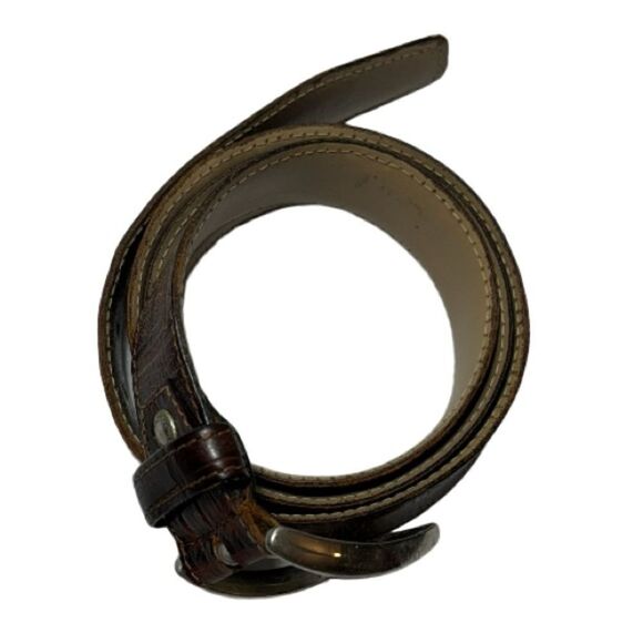 Vera Pelle Belt Genuine Leather Made in Italy 100/40 Dania for Andrew’s - Picture 3 of 8